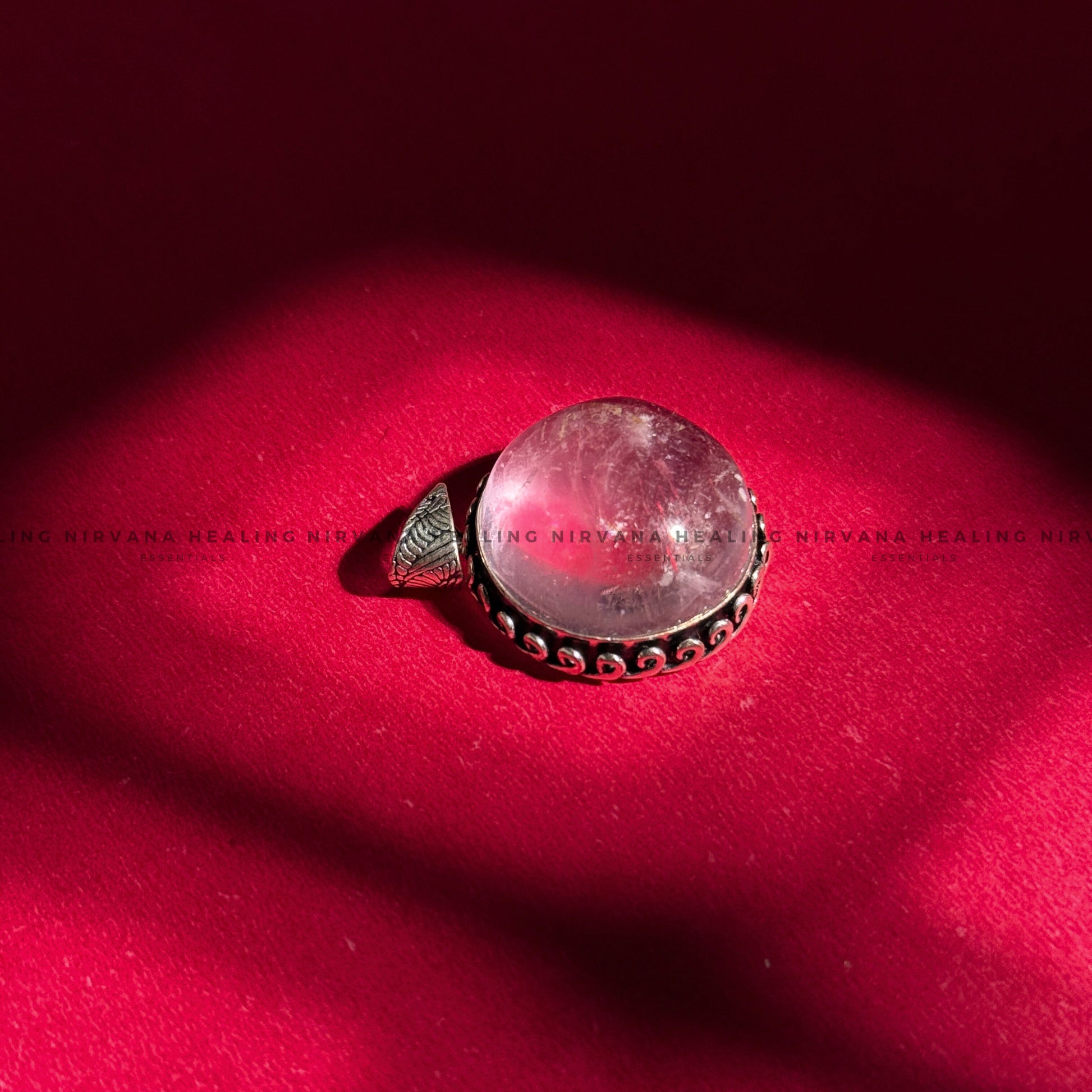 AURA QUARTZ ROUND PENDANT (Energy Amplifier, Aura Cleanser And Protection) image 6