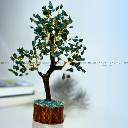 GREEN JADE CRYSTAL TREE (BIG) Approx 300 Beads  (Luck, Harmony, Peace And Abundance) image 3