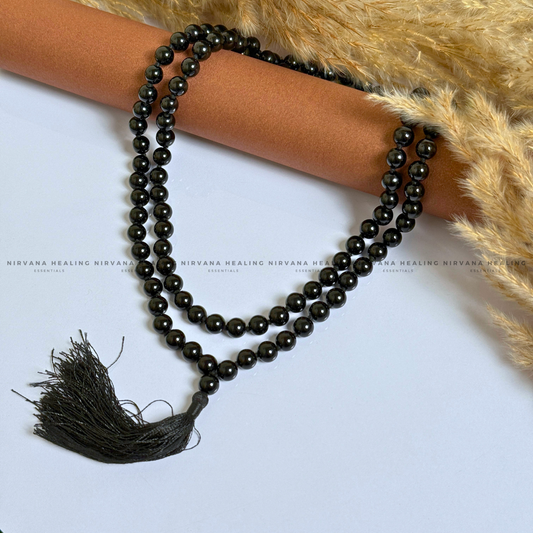 BLACK TOURMALINE MALA (Protection, Grounding, Shielding And Growth) image 0