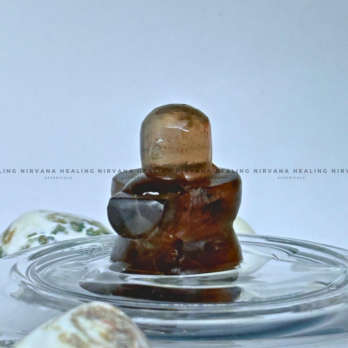 SMOKY QUARTZ SHIVLING (1 Inch) (Grounding, Detox, Protection And Removes Anxiety) image 2