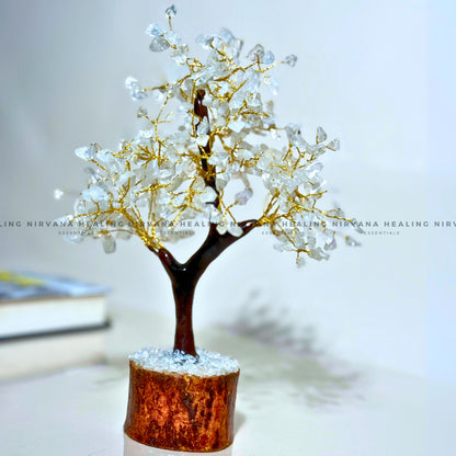CLEAR QUARTZ CRYSTAL TREE Approx 300 Beads Approx 300 Beads (Mental Clarity, Master Healer And Energy Amplifier).  image 3