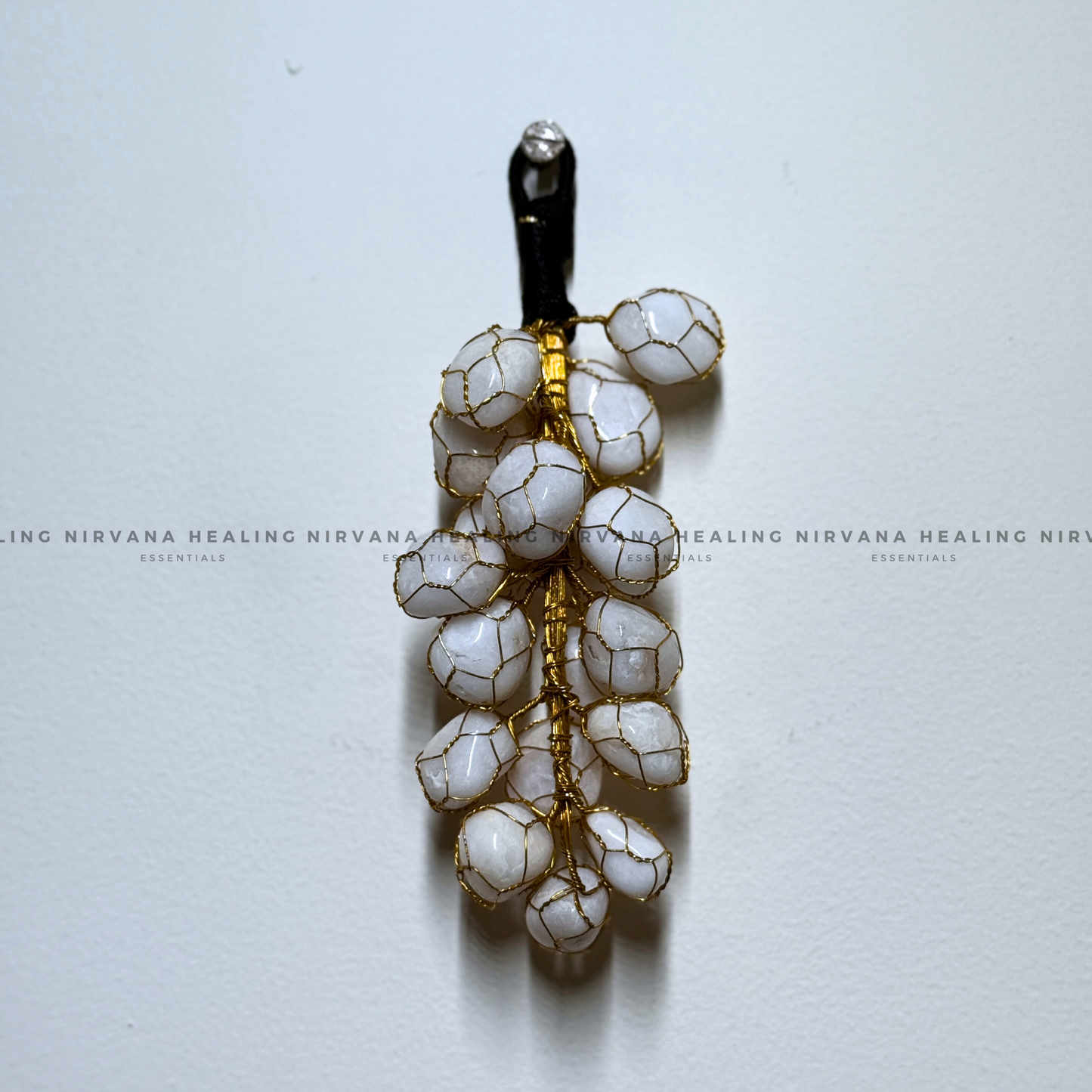 WHITE MARBLE FOR GROUNDING HANGING (Marble White Purity, Focus And Divine Connection)  image 4