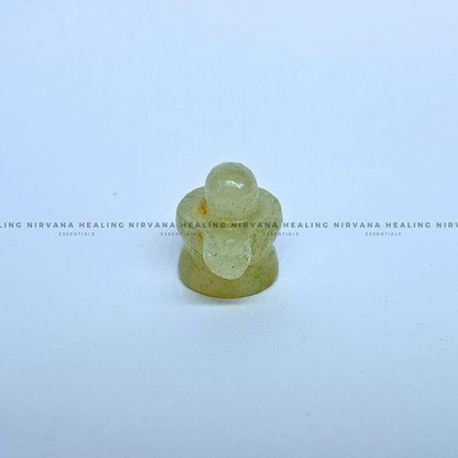 GREEN JADE SHIVLING (1 Inch) (Luck, Harmony, Peace And Abundance) image 3
