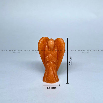 GOLDSTONE CRYSTAL ANGEL (The Stone of Ambition And Divine Guidance) image 4