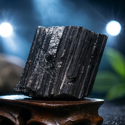 RAW BLACK TOURMALINE CLUSTER (Protection, Grounding, Shielding And Growth) image 2