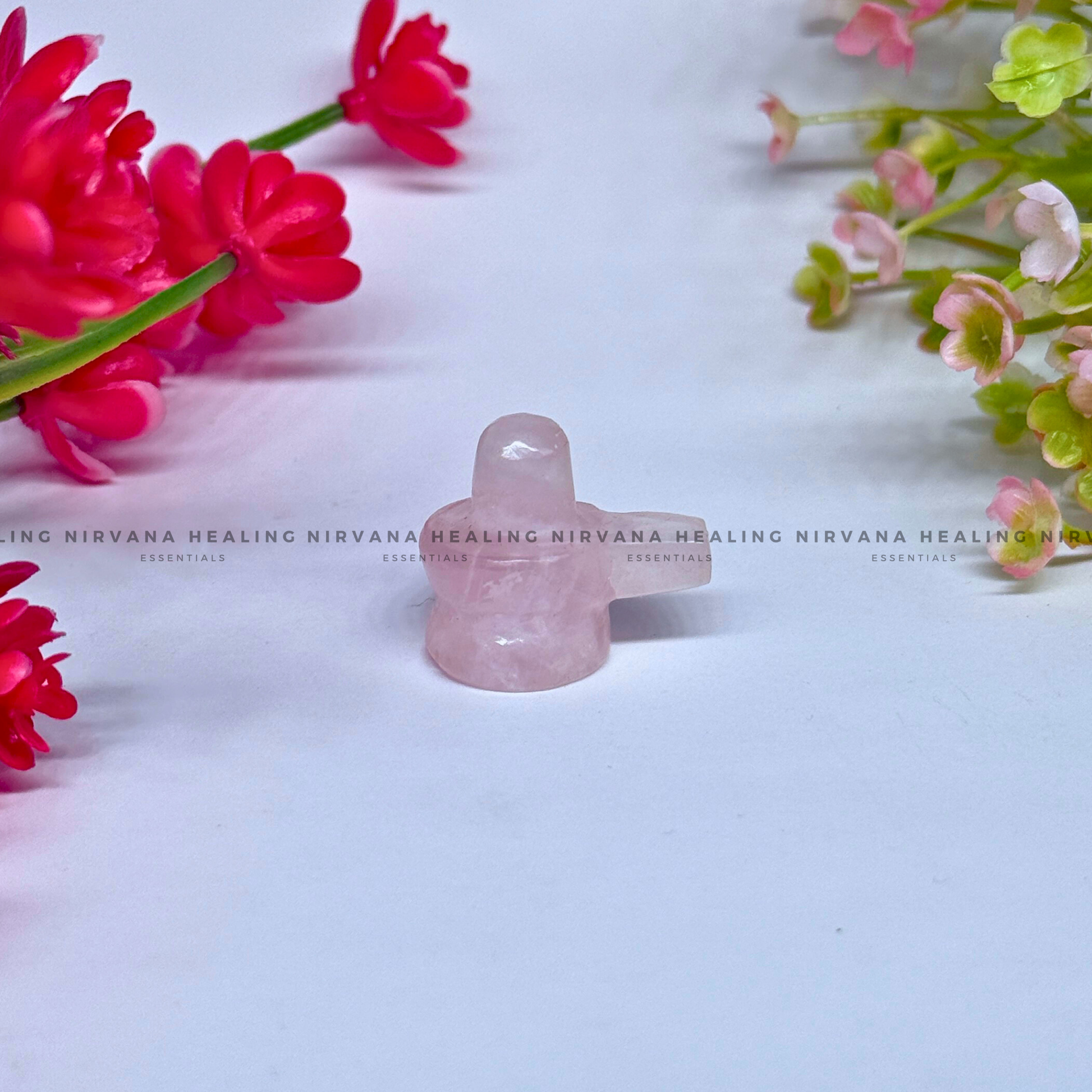 ROSE QUARTZ SHIVLING (1 Inch) (Love, Romance, Relationship, Emotion And Balance) image 6