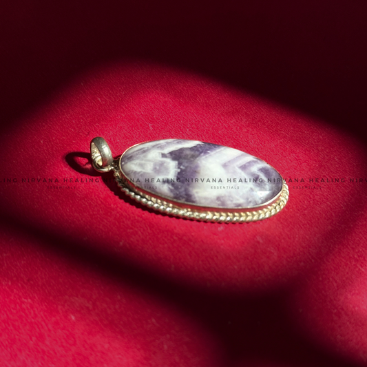 AMETHYST CRYSTAL PENDANT (Meditation, Stress Reduction, Intuition And Manifestation) image 1