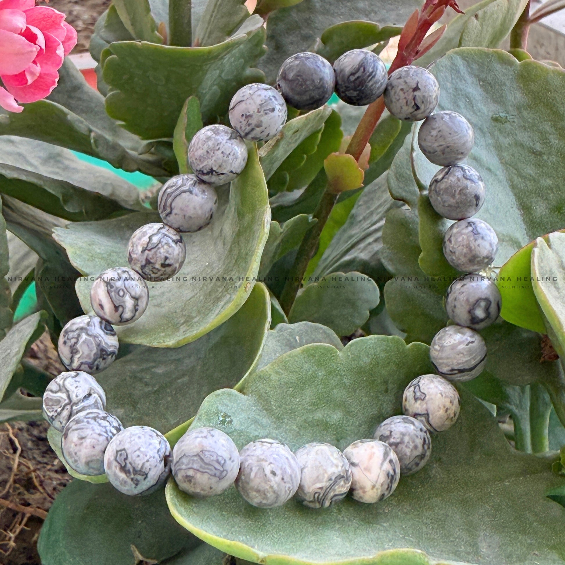 CATS EYE ROUND BEADED BRACELET (Intuition, Awareness And Protection) image 4