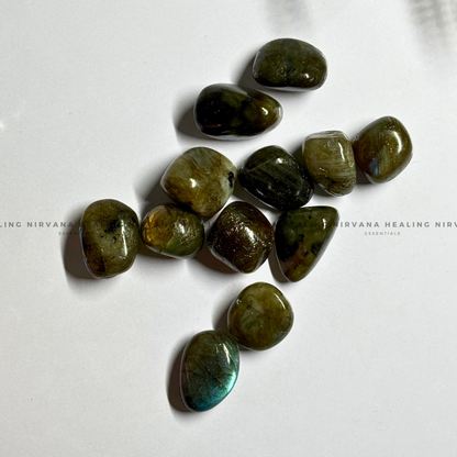 LABRADORITE TUMBLE STONES (Intuition, Inner Power And Transformation).    image 3