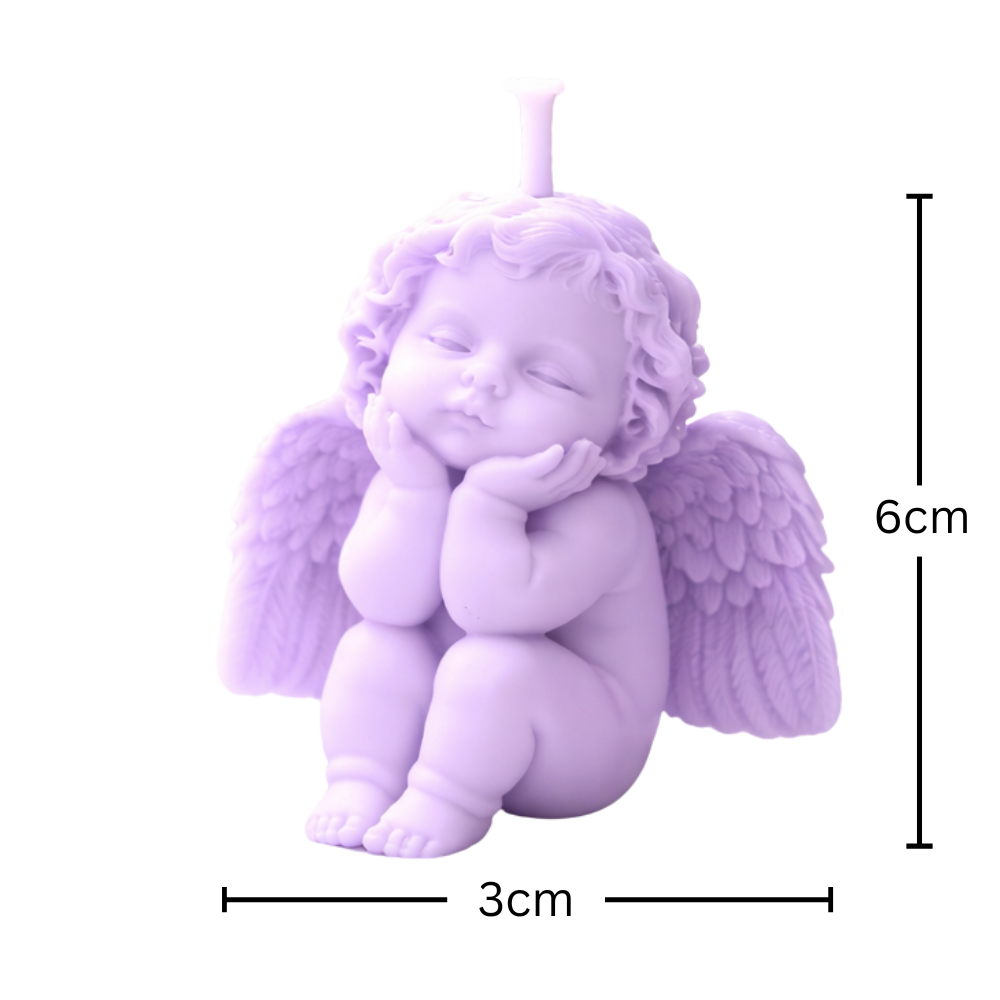 GUARDIAN ANGEL CANDLE (Made From Natural Beeswax) image 3