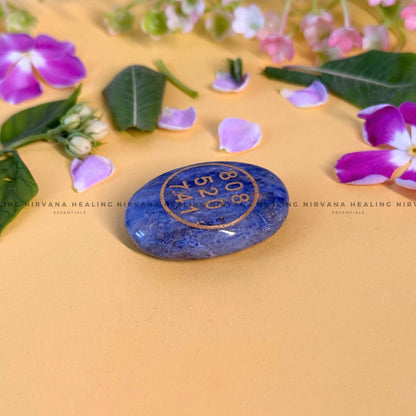 SODALITE ABUNDANCE ZIBU COIN (Sodalite Creativity, Expression, Logic And Communication) image 3
