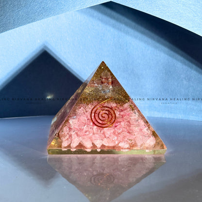 ROSE QUARTZ PYRAMID (Love, Romance, Relationship And Emotion Balance) image 5