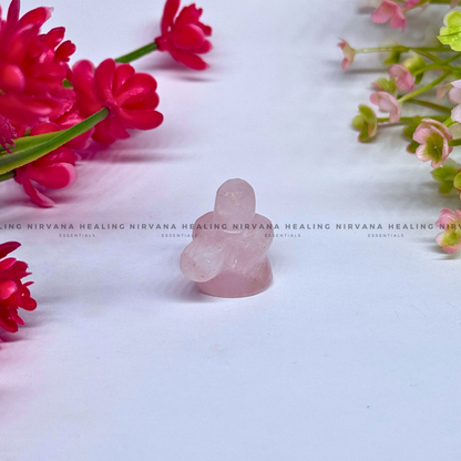 ROSE QUARTZ SHIVLING (1 Inch) (Love, Romance, Relationship, Emotion And Balance) image 5