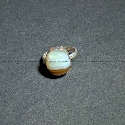 TIGER EYE ROUND RING (Bold, Courage, Willpower And Strength) image 4
