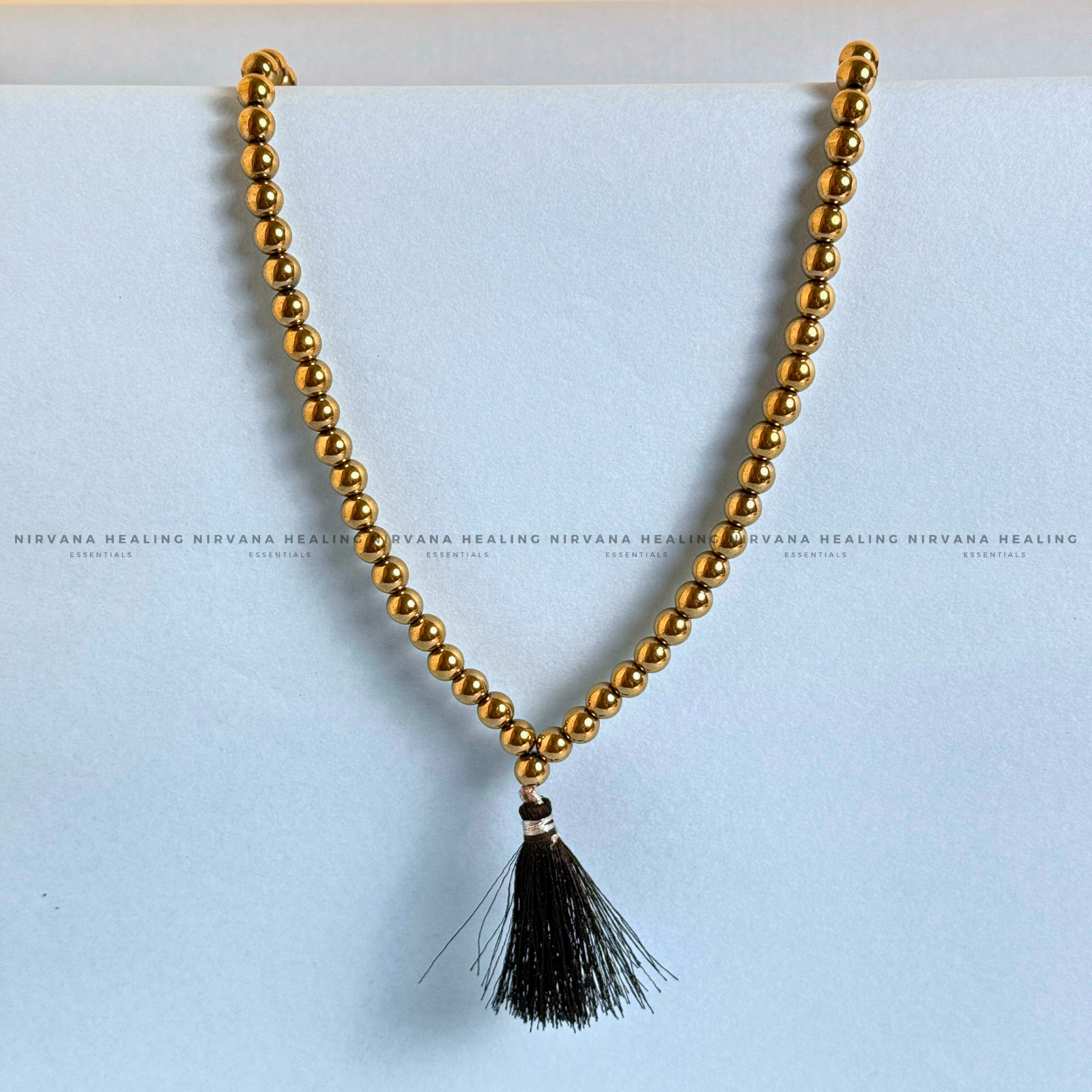 GOLDEN PYRITE MALA (Money Magnet, Prosperity, Fame, Abundance) image 3