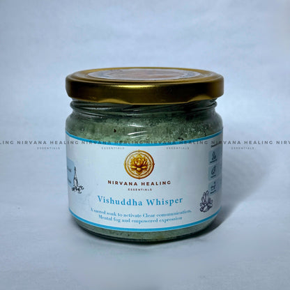 VISHUDDHA WHISPER - (Crystal-Charged Bath Salt) image 1