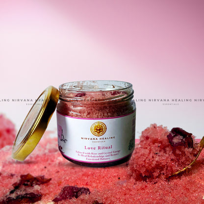 LOVE RITUAL - (Crystal-Infused Bath Salt) image 0