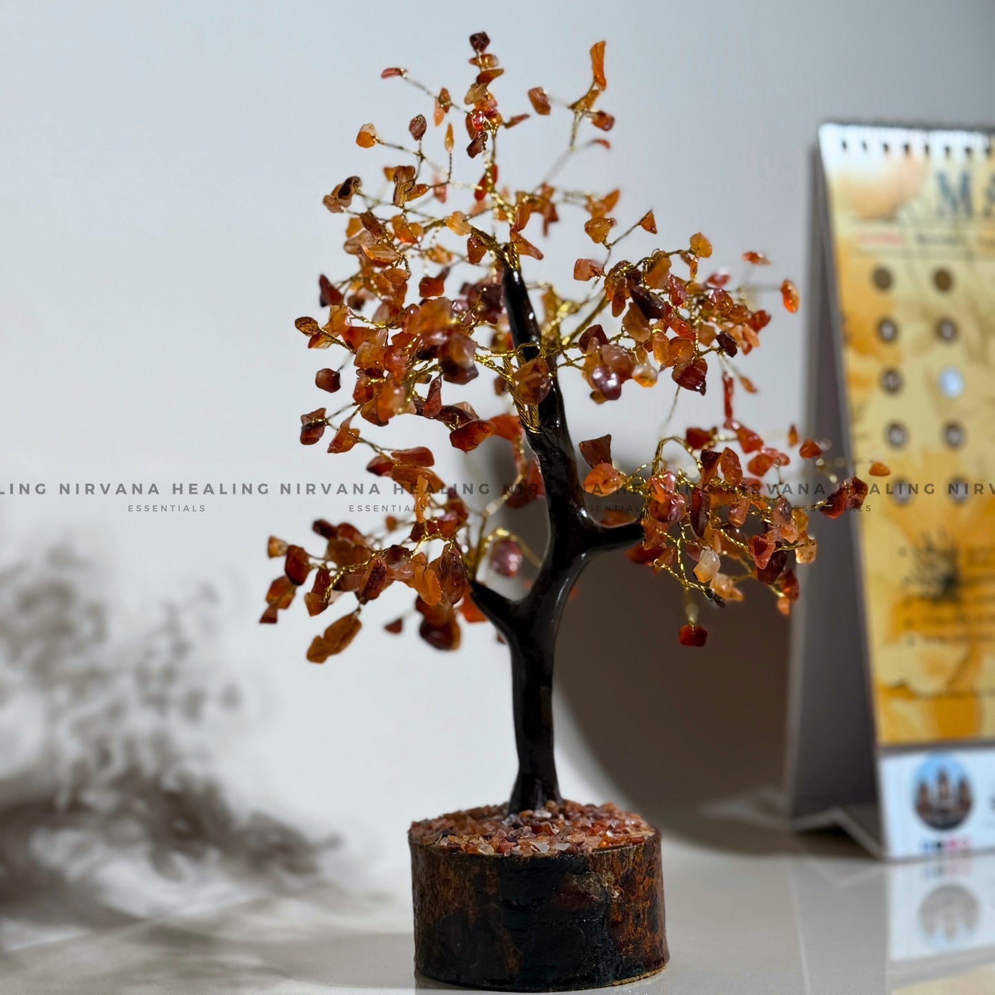 RED CARNELIAN CRYSTAL TREE (BIG) Approx 300 Beads (Creativity, Courage, Passion And Stamina) image 4