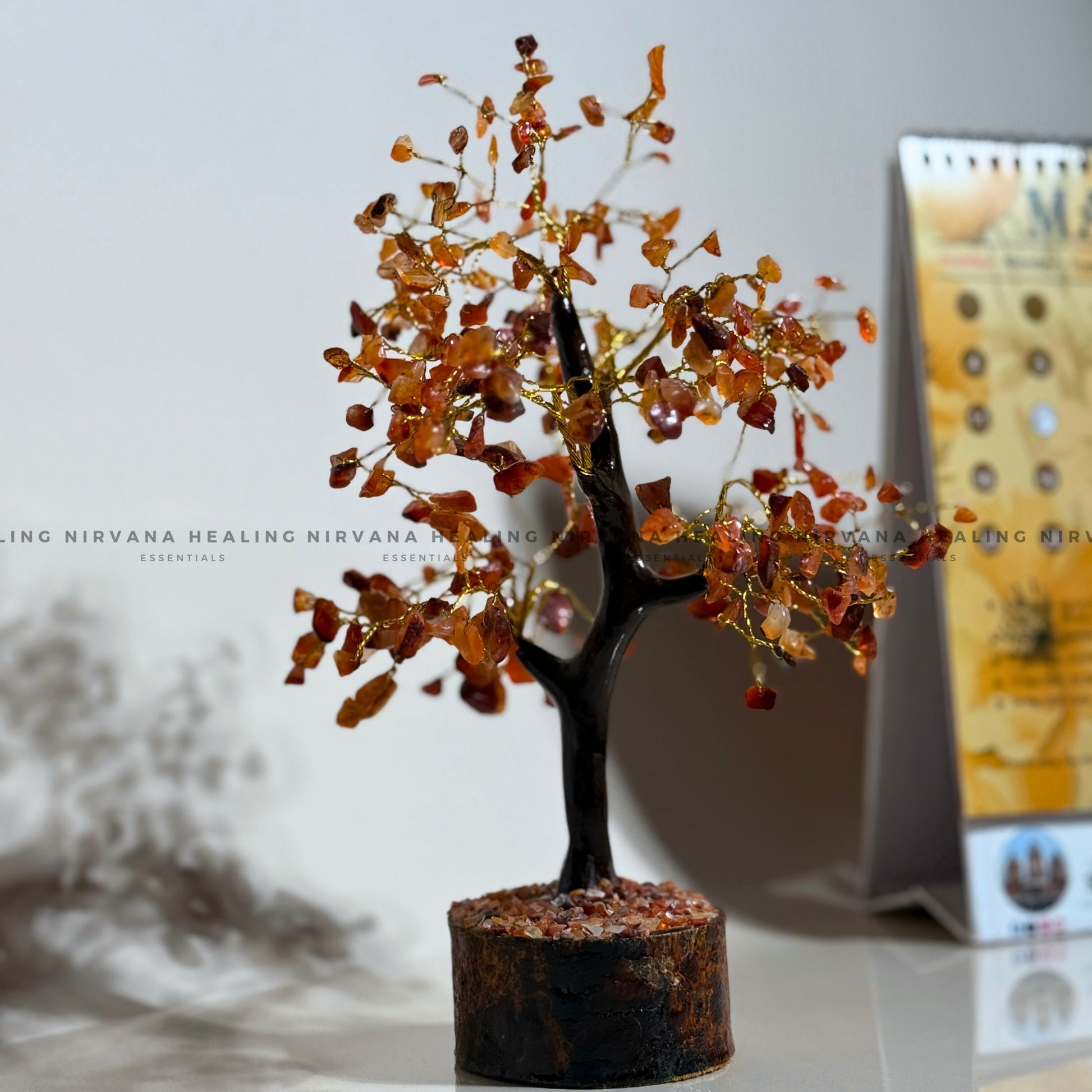 RED CARNELIAN CRYSTAL TREE (BIG) Approx 300 Beads (Creativity, Courage, Passion And Stamina) image 4