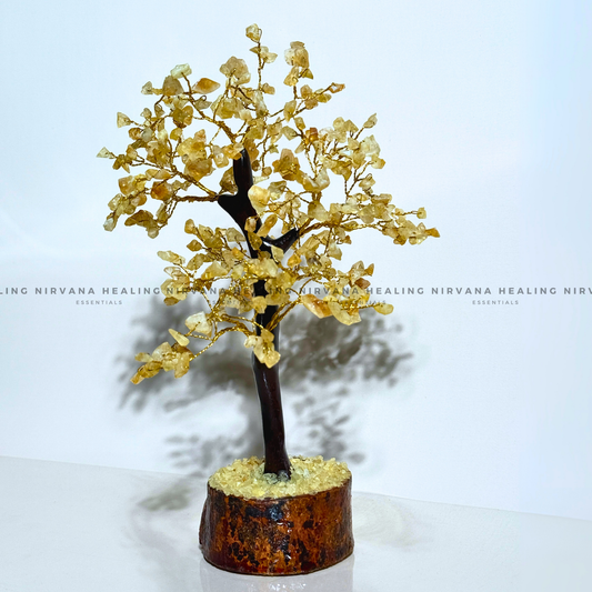 CITRINE CRYSTAL TREE (BIG) Approx 300 Beads (Abundance, Creativity, Success And Confidence) image 0