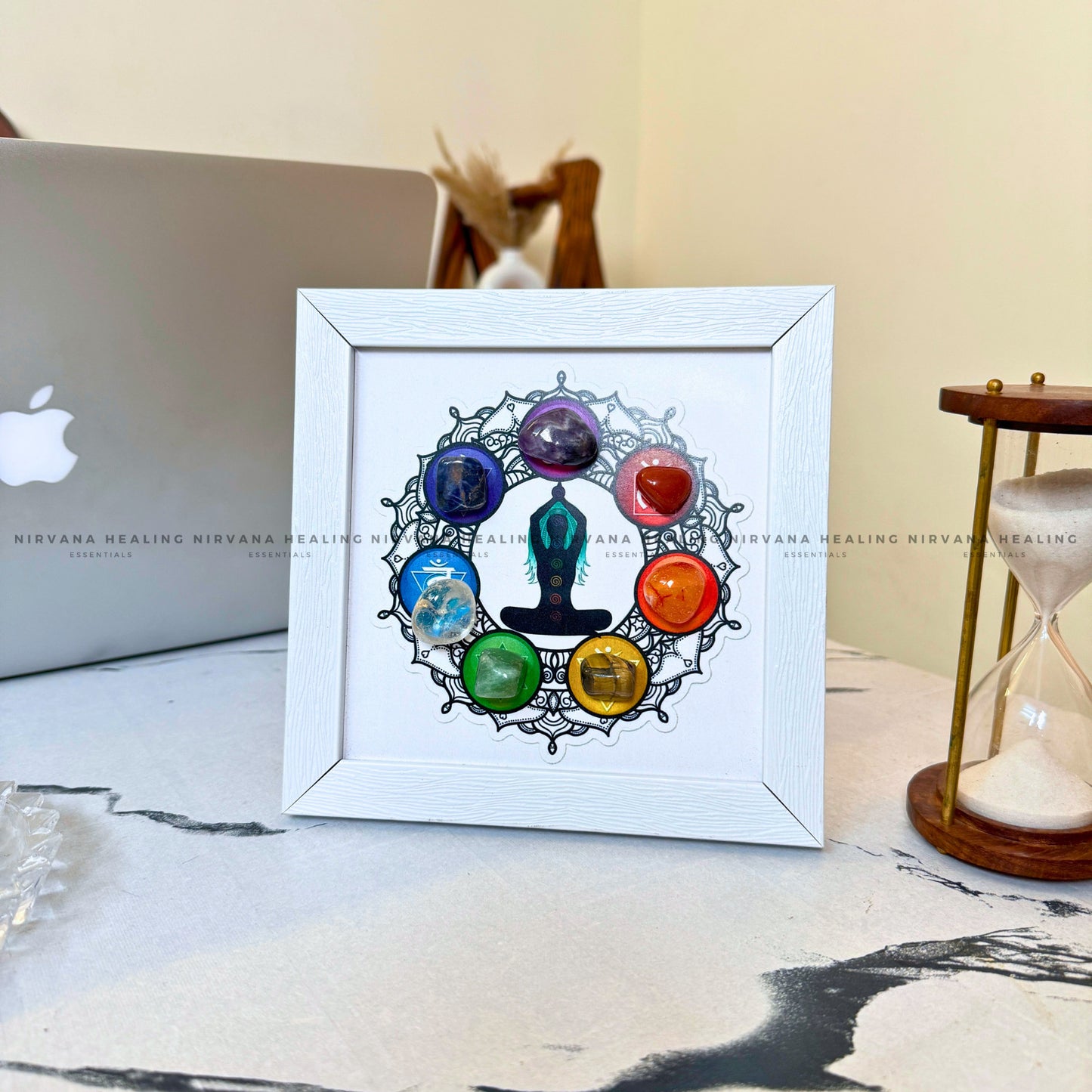 SEVEN CHAKRA HEALING TUMBLE FRAME (Balance, Alignment & Positive Energy) image 4