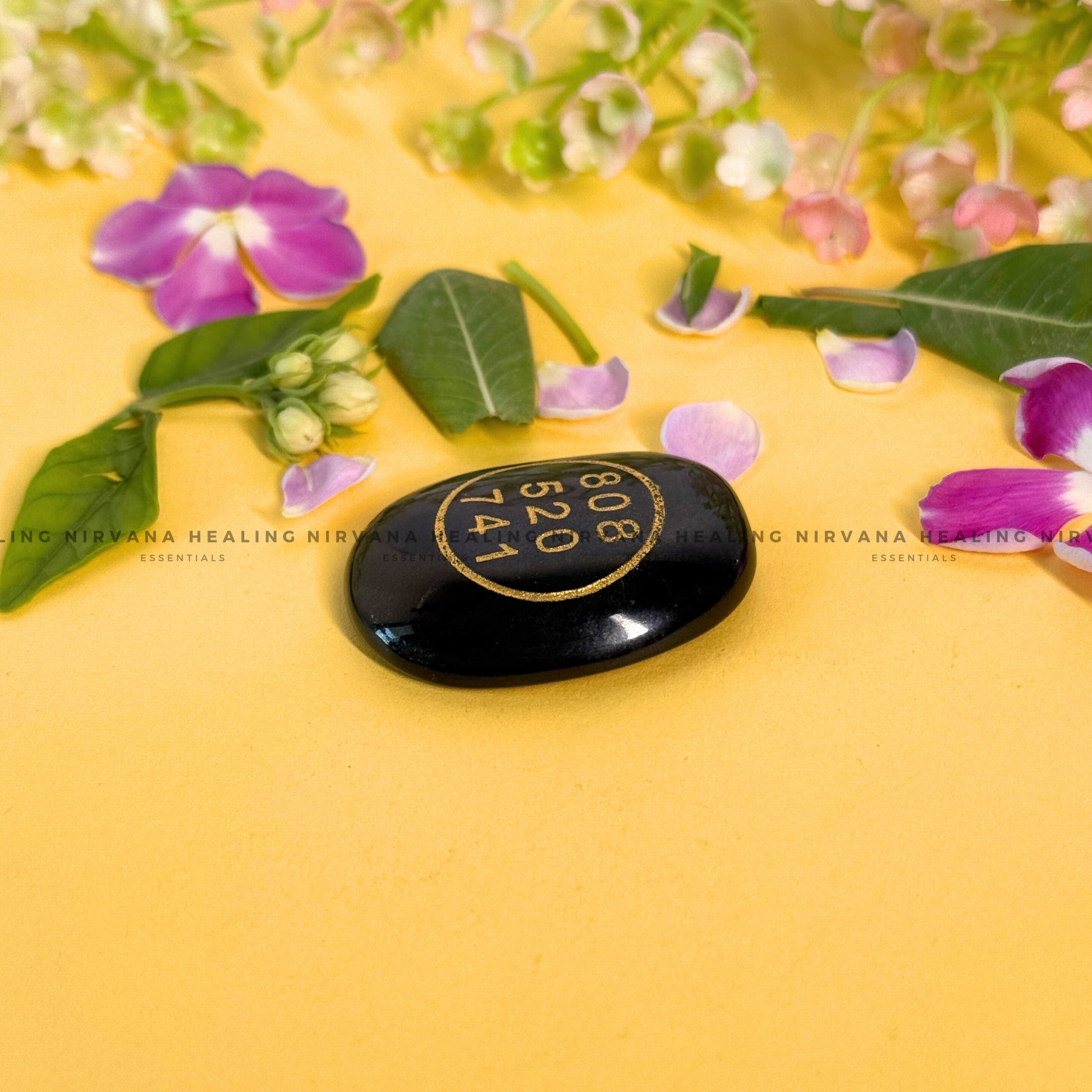 BLACK TOURMALINE ABUNDANCE ZIBU COIN (Protection, Grounding, Shielding And Growth) image 2