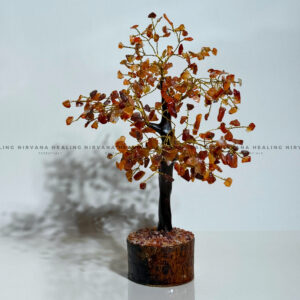 RED CARNELIAN CRYSTAL TREE (BIG) Approx 300 Beads (Creativity, Courage, Passion And Stamina)