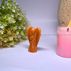 GOLDSTONE CRYSTAL ANGEL (The Stone of Ambition And Divine Guidance)