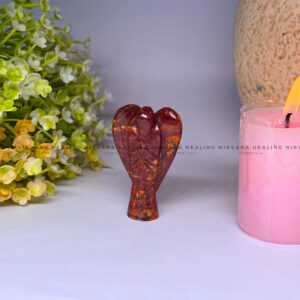 RED CARNELIAN ANGEL (Creativity, Courage, Passion And Stamina)