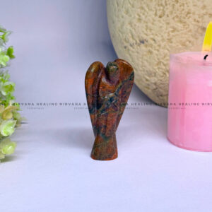 UNAKITE ANGEL (Emotional Healing, Heart Awakening, Inner Peace) .