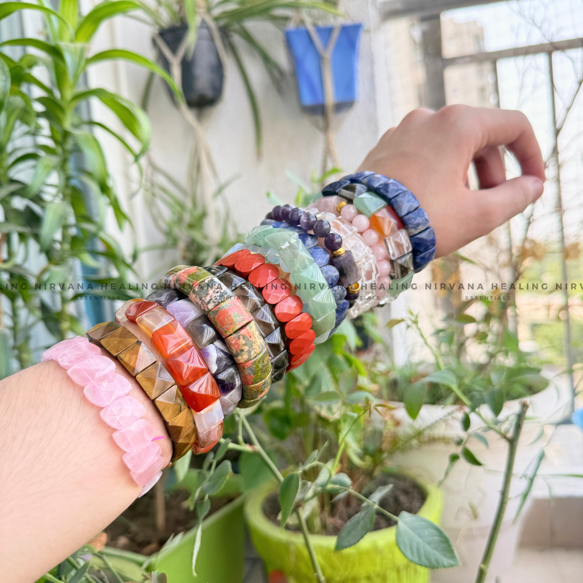 SODALITE PYRAMID BRACELET (Sodalite Creativity, Expression, Logic And Communication) - Image 6