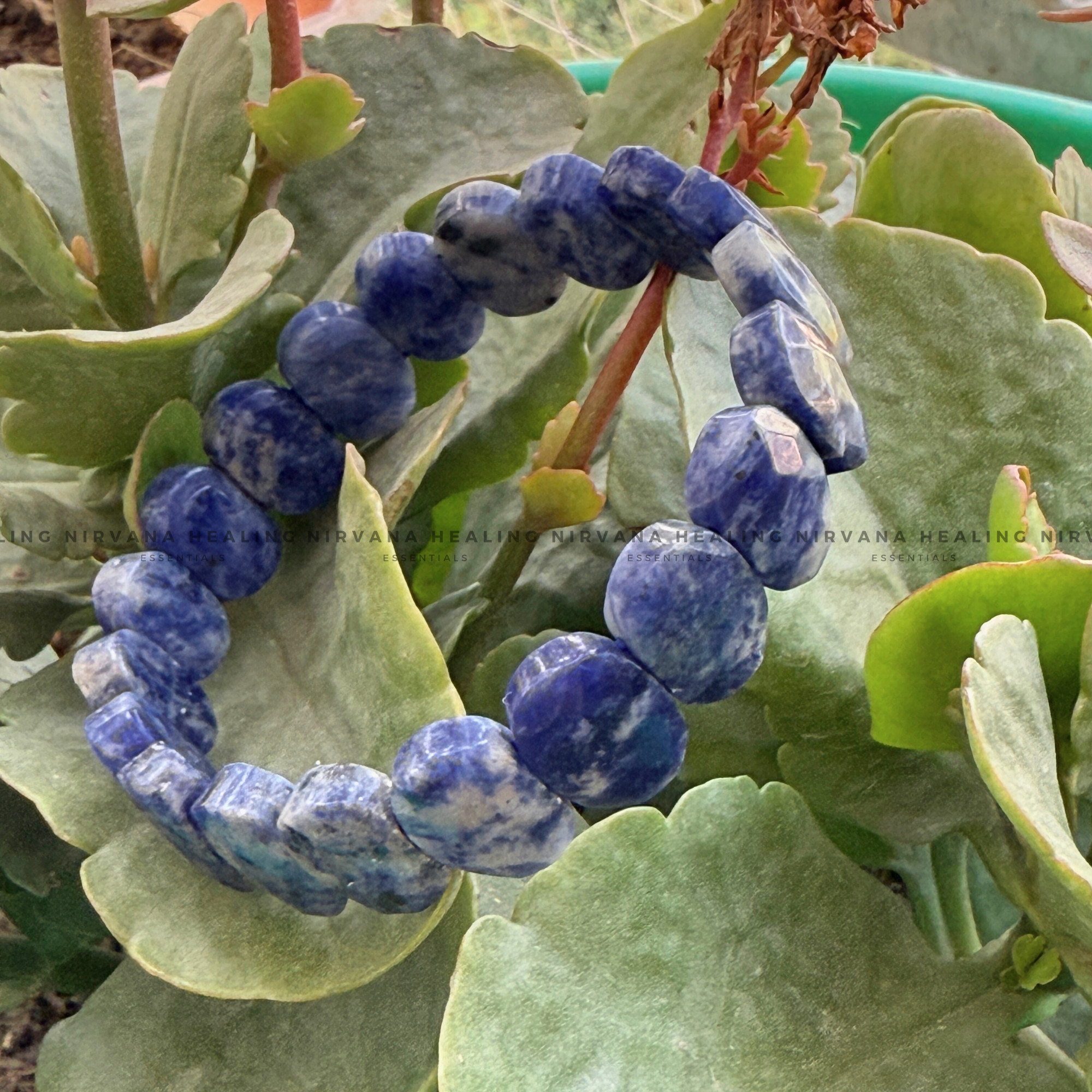 SODALITE PYRAMID BRACELET (Sodalite Creativity, Expression, Logic And Communication) - Image 5