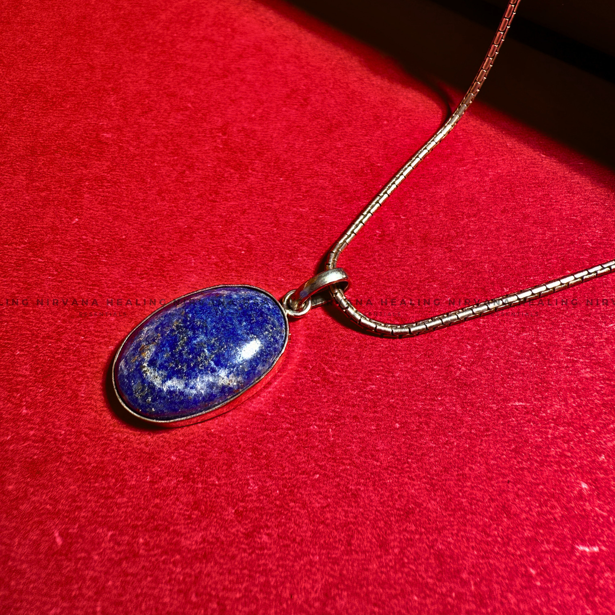 SODALITE OVAL PENDANT (Sodalite Creativity, Expression, Logic And Communication) - Image 4