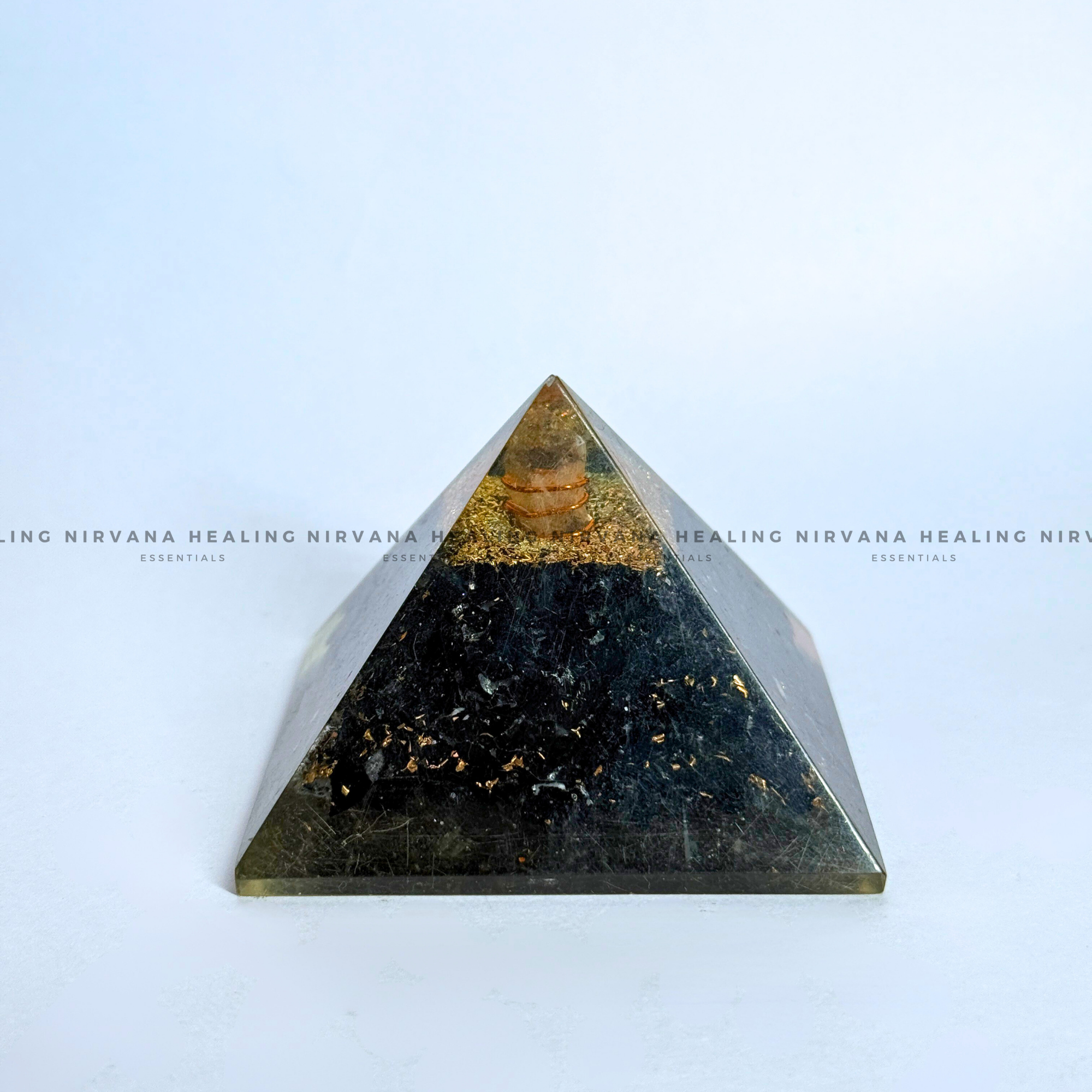 BLACK AGATE 5 ELEMENT PYRAMID (Grounding, Protection, Success And Courage) - Image 7