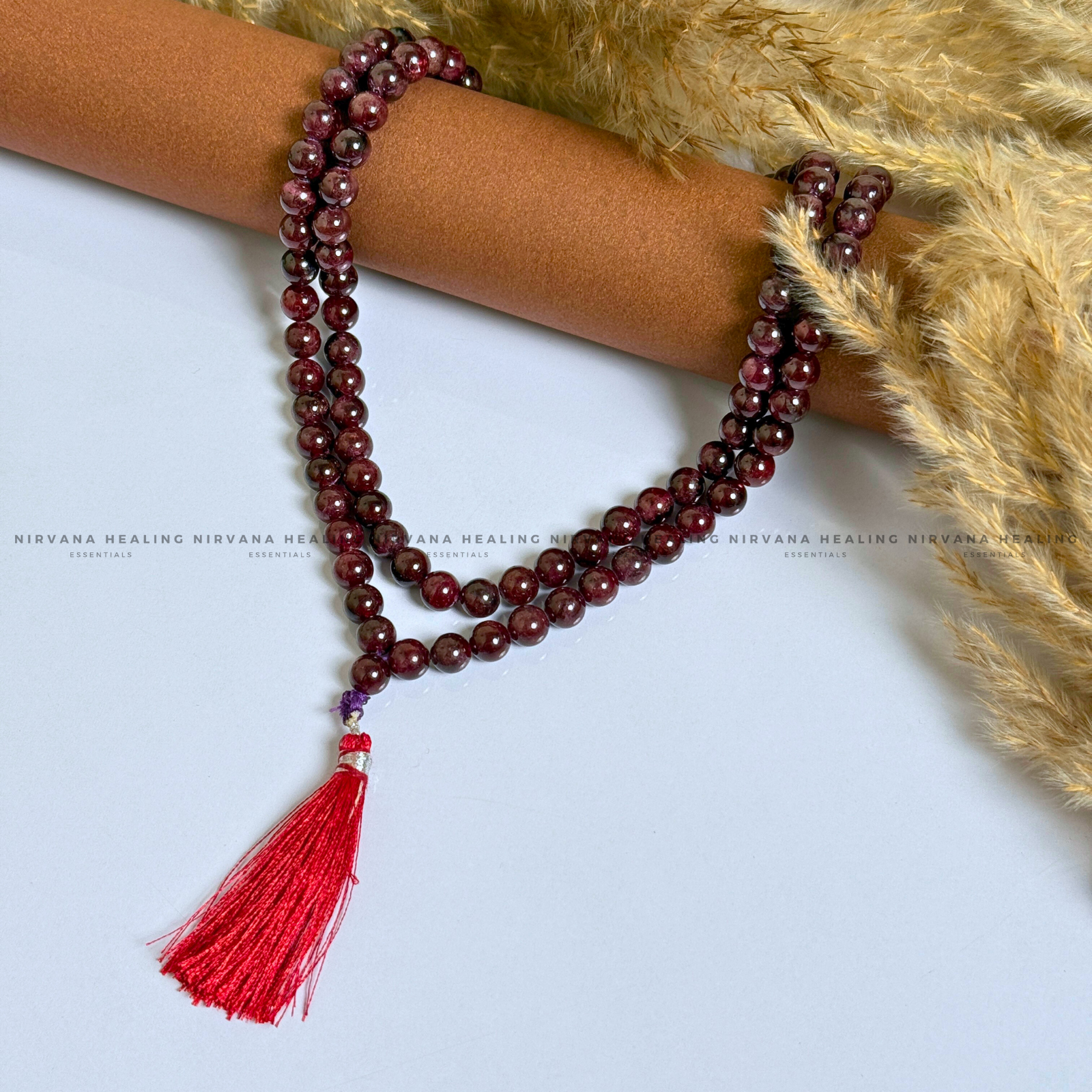 GARNET MALA (Commitment, Passion, Grounding, Courage)