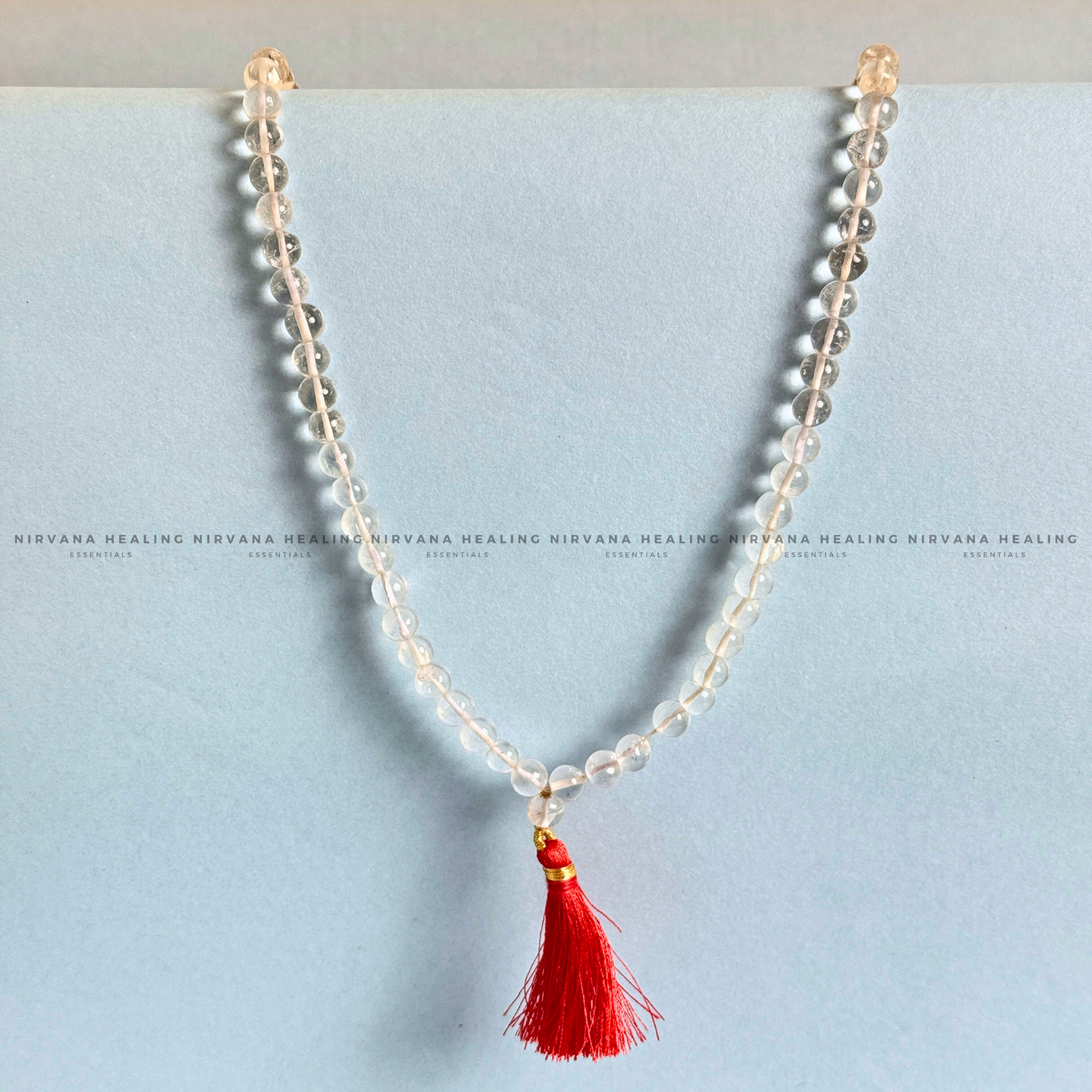 CLEAR QUARTZ MALA (Mental Clarity, Master Healer And Energy Amplifier) - Image 4