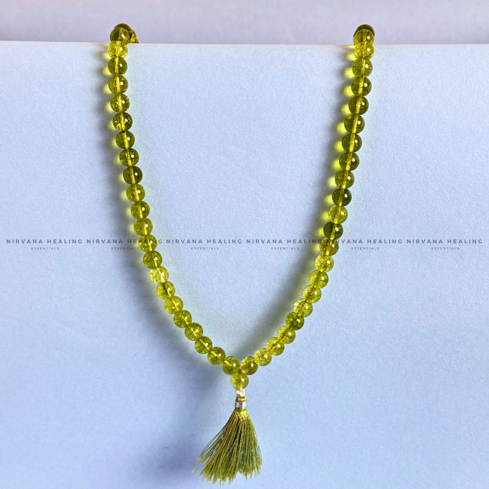 PERIDOT MALA (Prosperity, Cheerfulness, Abundance And Renewal) - Image 4