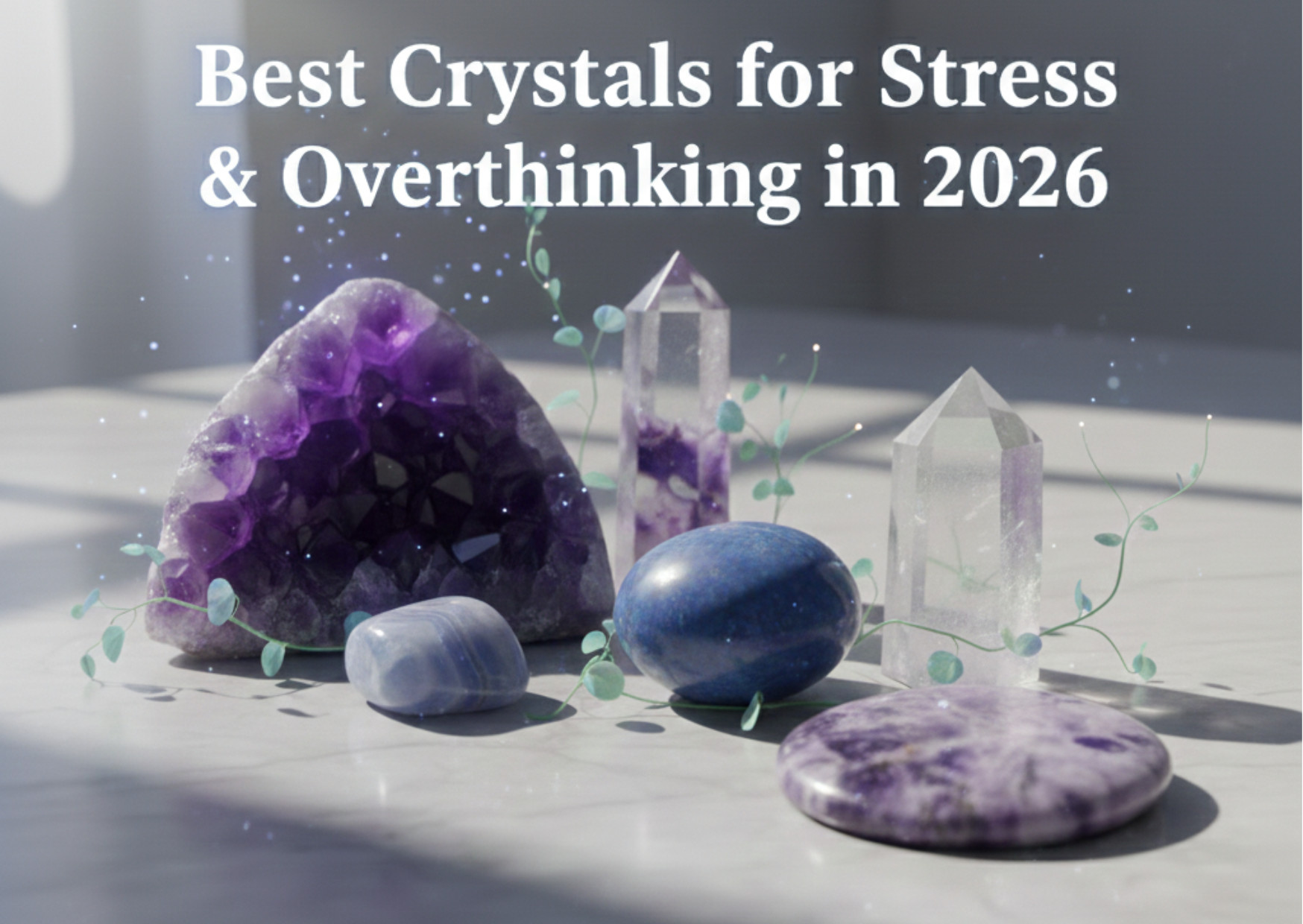 Best Crystals for Reducing Stress & Overthinking in 2026