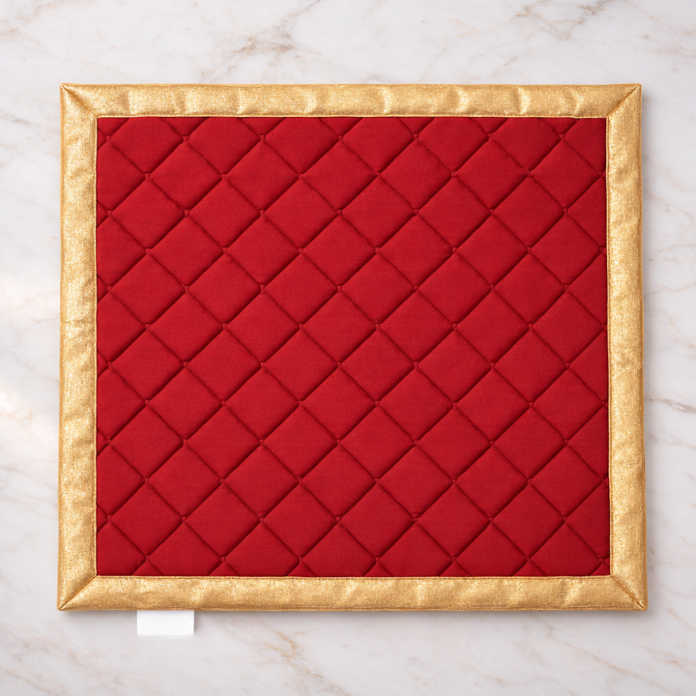 MEDITATION ASAN COTTON QUILTED - Grounding, Comfort & Focused Energy - Image 4