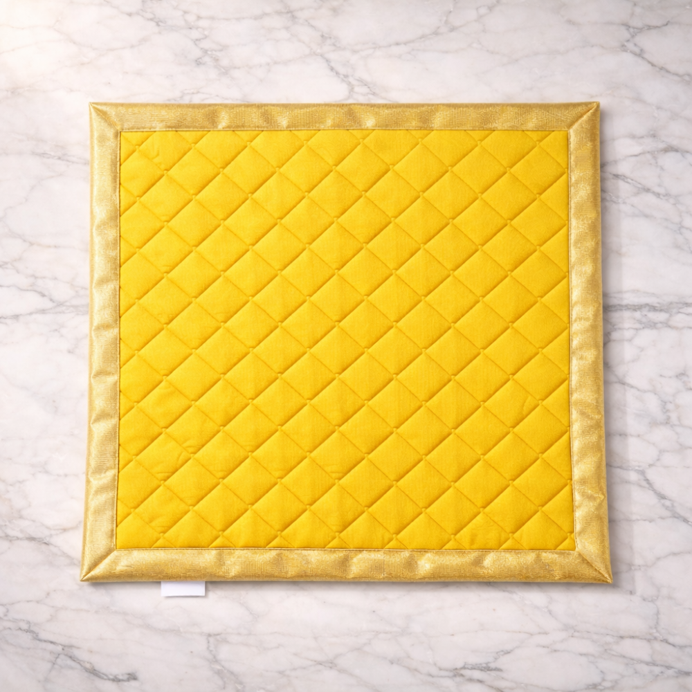 MEDITATION ASAN COTTON QUILTED - Grounding, Comfort & Focused Energy - Image 6